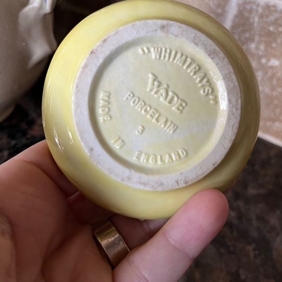 Vintage Wade Porcelain Whimsitrays White Cockatoo Dish / Ashtray / Vessel - Picture 5 of 5